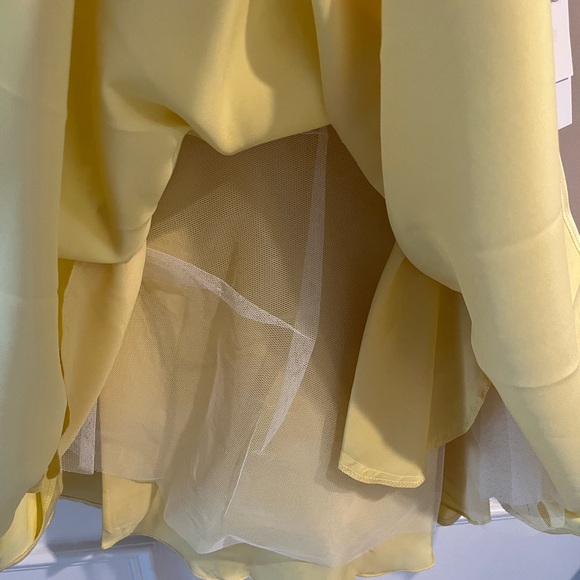 Prom Girl Yellow Short Dress - Picture 8 of 13